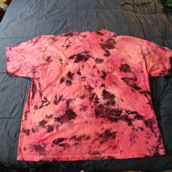 The Purple People Eater - Tie Dyed Hanes Beefy Pocket T - Picture 2 of 6